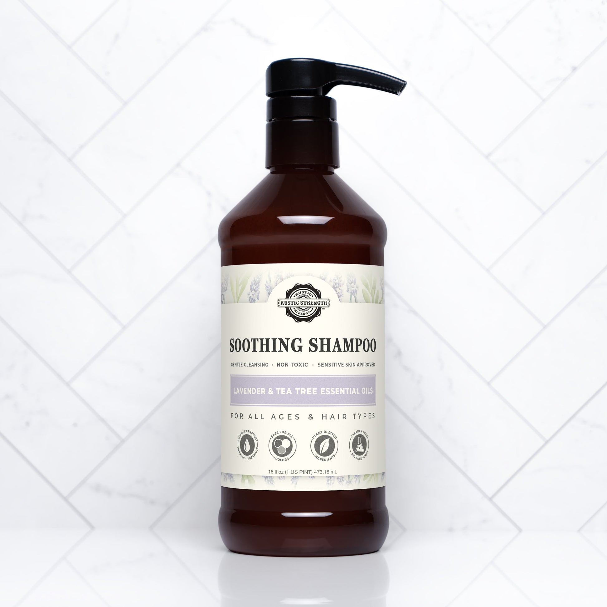 Soothing Shampoo | Lavender & Tea Tree - Blessings Grow Meadows