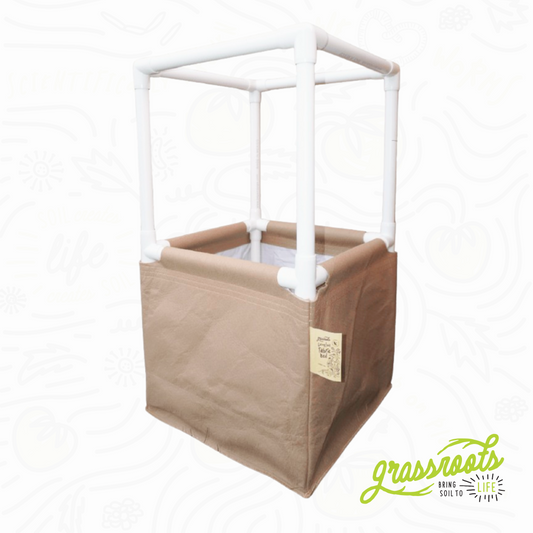 Hobby Grow Living Soil Raised Bed - Grassroots Fabric Pots ~ Blessings Grow Meadows