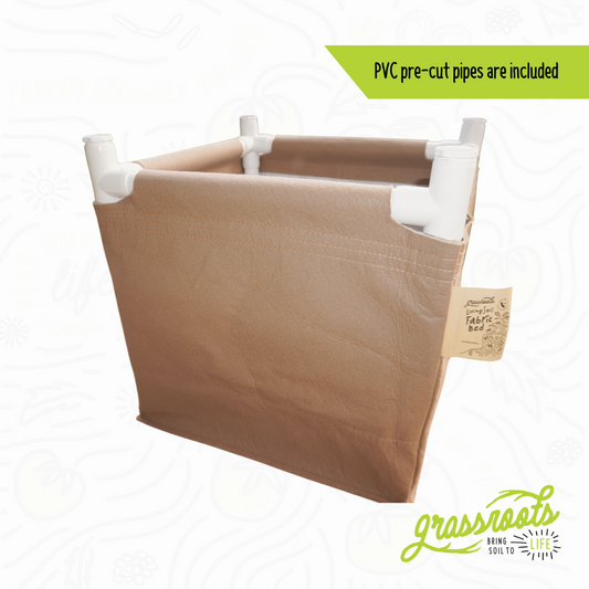 Hobby Grow Living Soil Raised Bed - Grassroots Fabric Pots ~ Blessings Grow Meadows