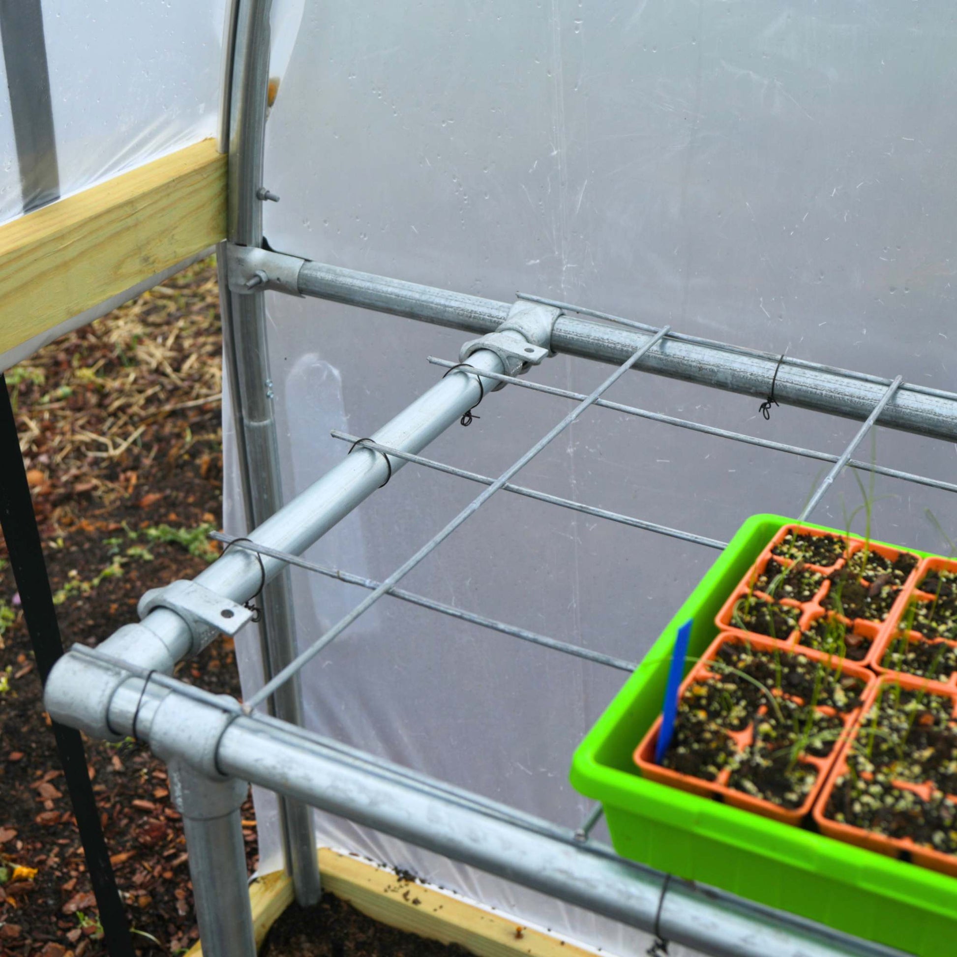 DIY Foldable Potting Bench - Bootstrap Farmer ~ Blessings Grow Meadows