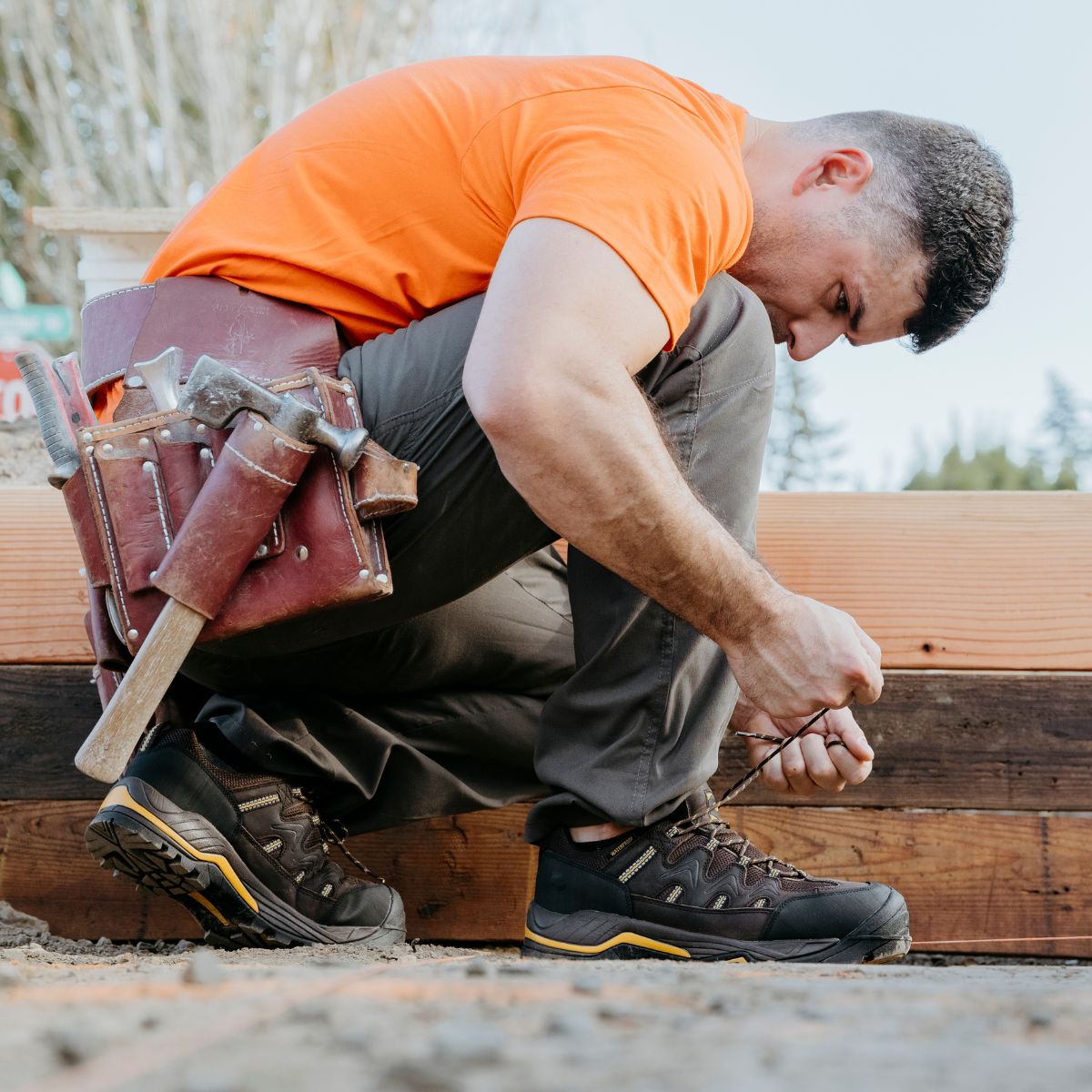 Sierra Low Composite Toe Waterproof Hiker Boot – Brown - Blessings Grow Meadows