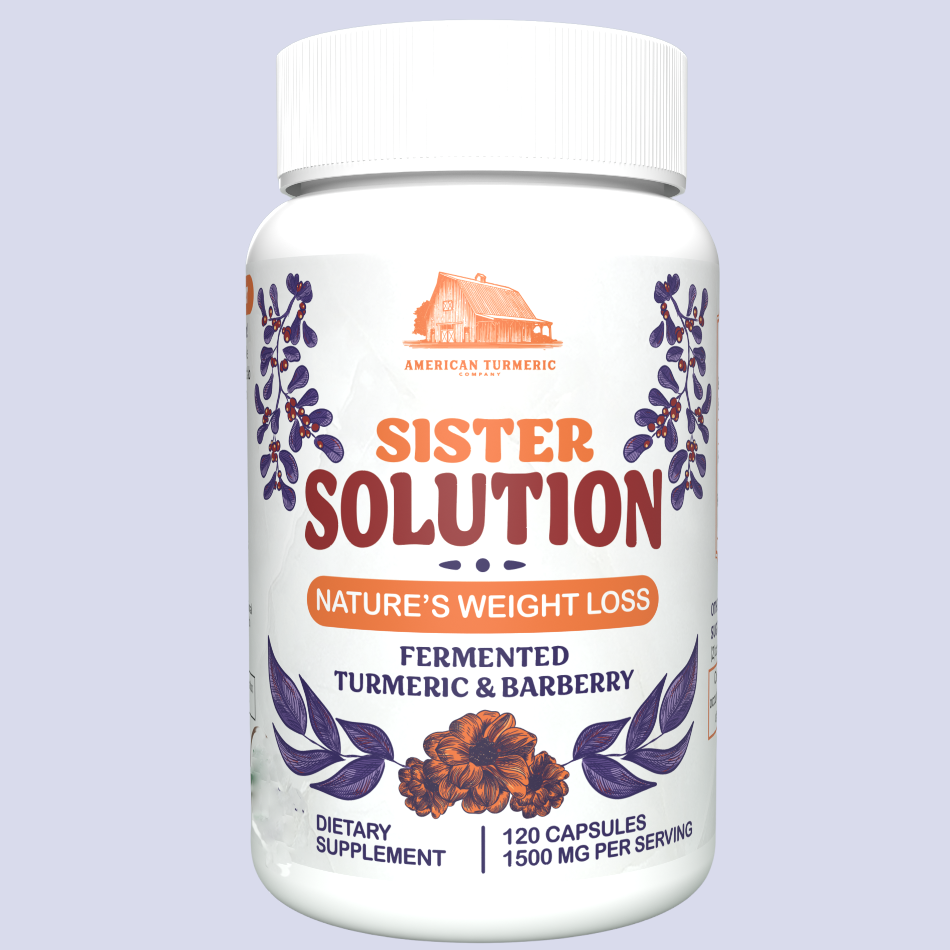 Sister Solution Fermented Turmeric and Fermented Barberry Powder Capsules - Blessings Grow Meadows