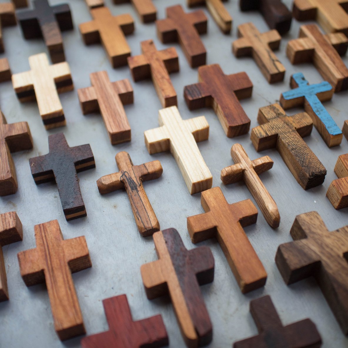 Handmade Wooden Pocket Crosses - Dennehey Design Co. ~ Blessings Grow Meadows