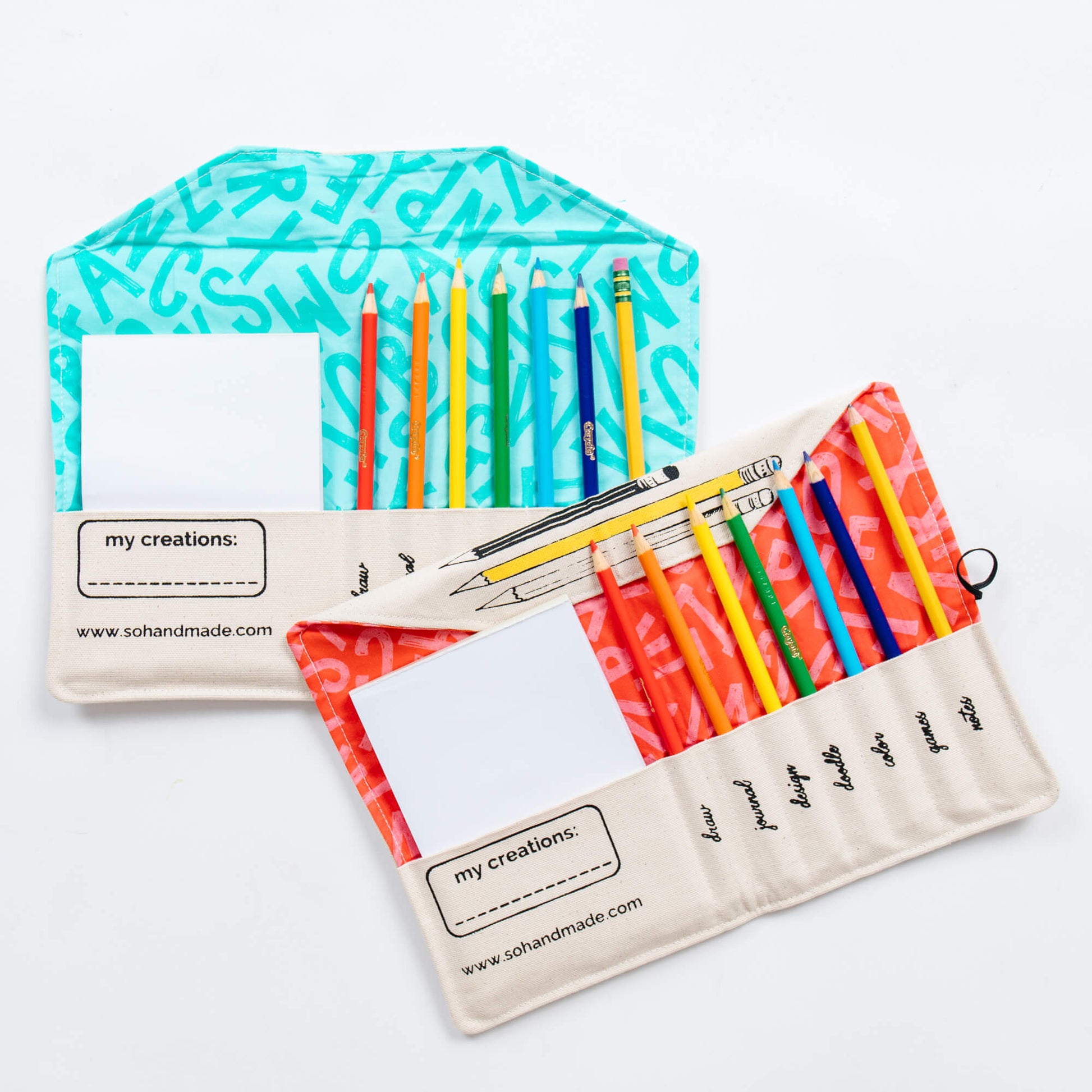 Travel Pencil Case: "My daughter loved it, beautiful design" - Blessings Grow Meadows
