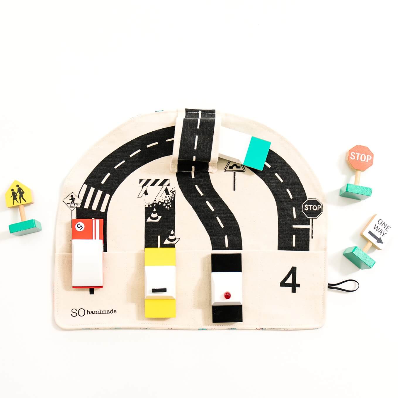 Car Play Mat: "The fun mat is so easy to travel with!" - Blessings Grow Meadows