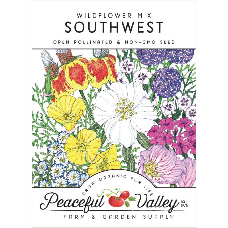 Southwest Wildflower Mix (Pack) - Blessings Grow Meadows