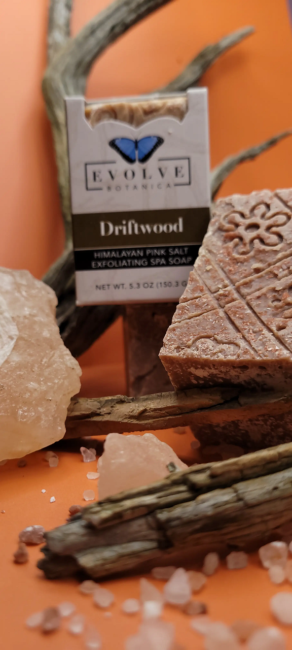 Specialty Soap - Driftwood Salt Bar - Blessings Grow Meadows -