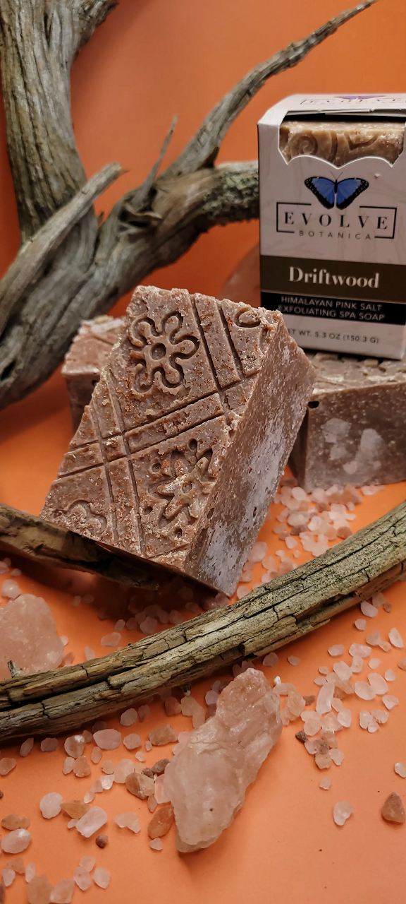 Specialty Soap - Driftwood Salt Bar - Blessings Grow Meadows -