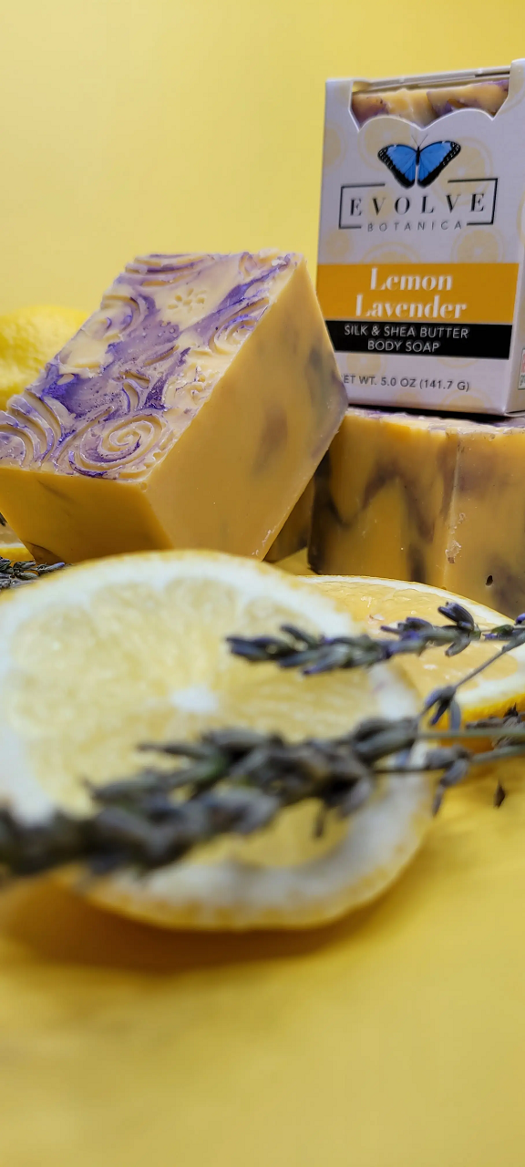 Specialty Soap - Lemon Lavender Silk - Blessings Grow Meadows -