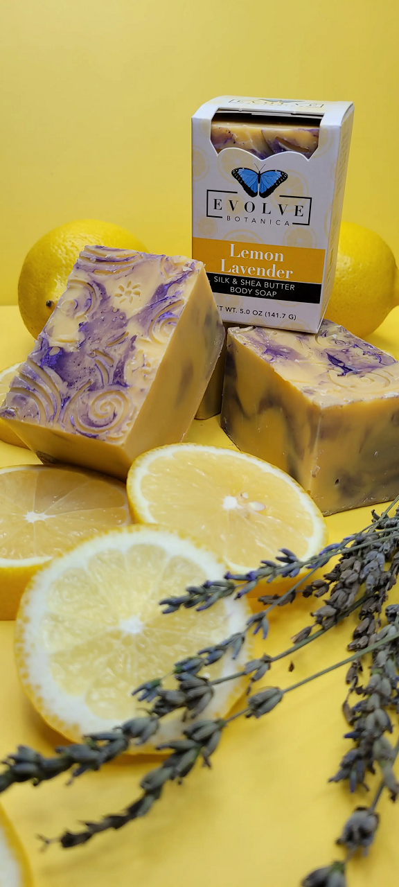 Specialty Soap - Lemon Lavender Silk - Blessings Grow Meadows -