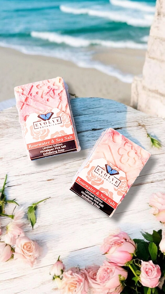 Specialty Soap - Rosewater & Sea Salt (Limited Edition Salt Bar)
