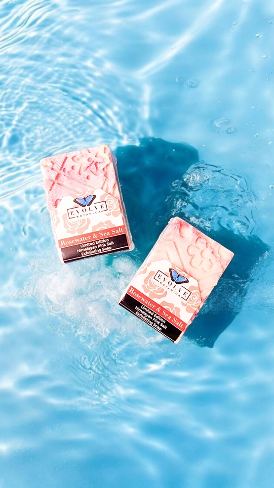 Specialty Soap - Rosewater & Sea Salt (Limited Edition Salt Bar)