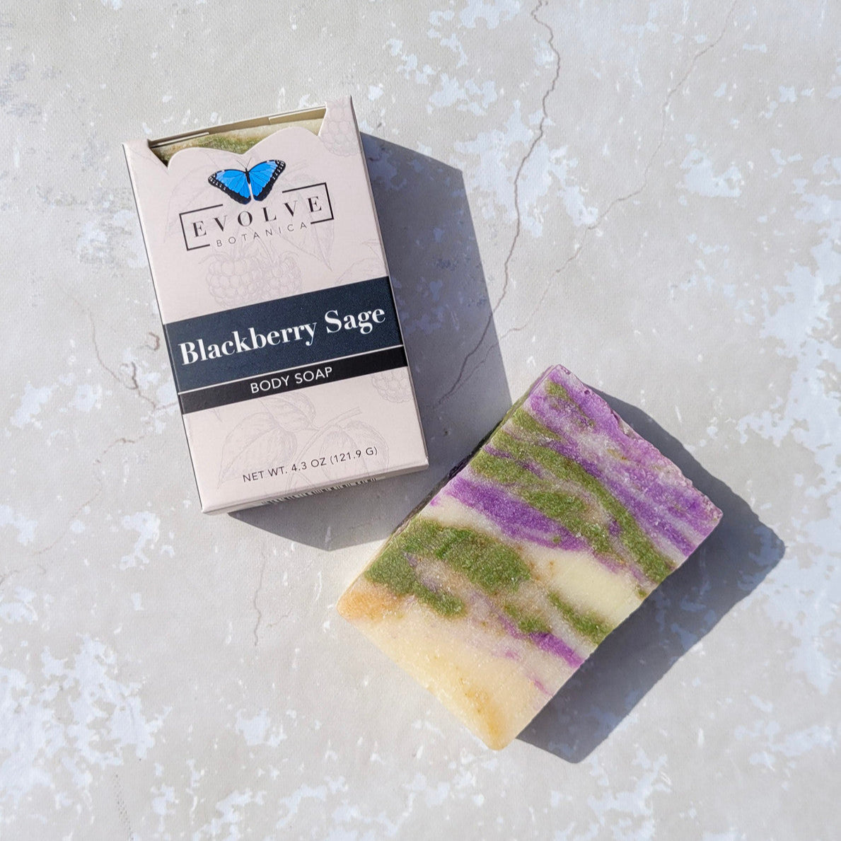 Standard Soap - Blackberry Sage - Blessings Grow Meadows -