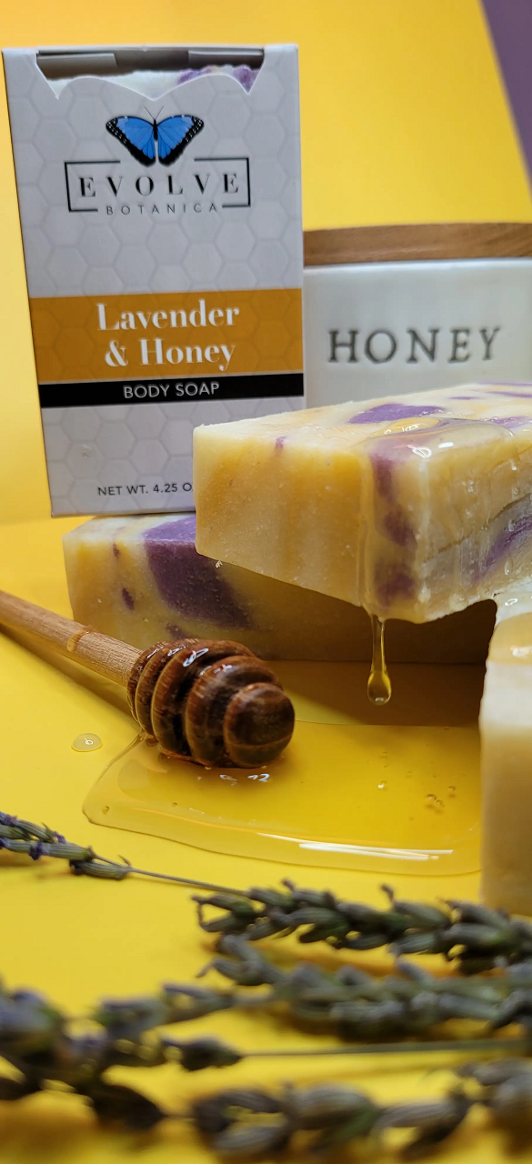 Standard Soap - Lavender & Honey - Blessings Grow Meadows
