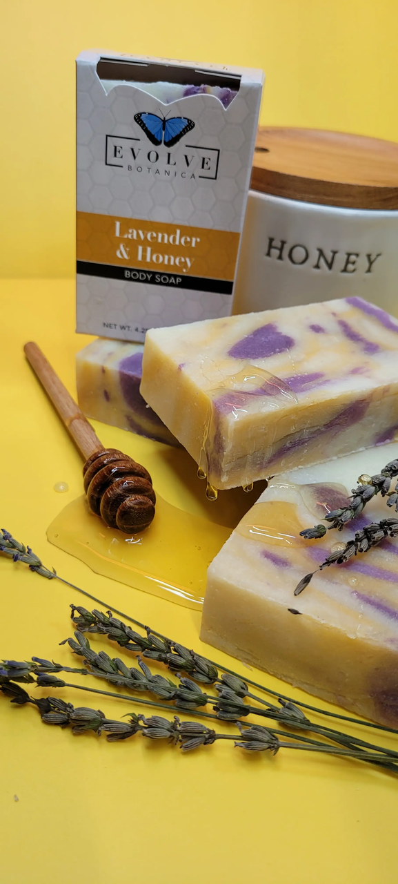 Standard Soap - Lavender & Honey - Blessings Grow Meadows