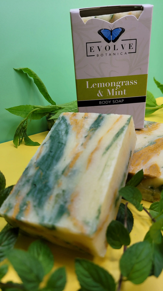 Standard Soap - Lemongrass & Mint - Blessings Grow Meadows