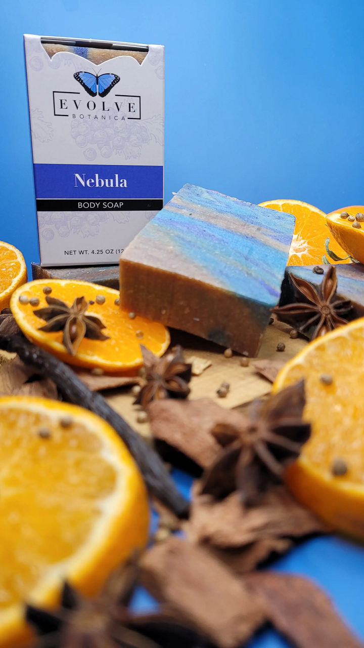Standard Soap - Nebula (AKA Blue) - Evolve Botanica ~ Blessings Grow Meadows