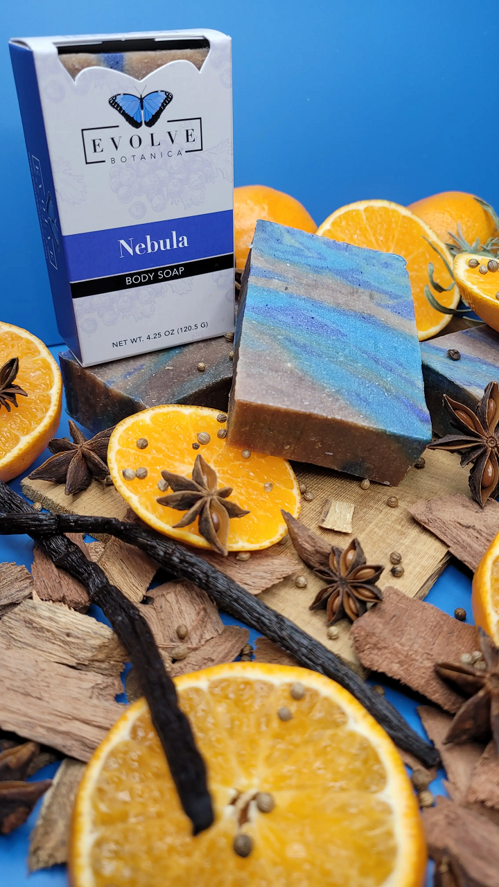 Standard Soap - Nebula (AKA Blue) - Evolve Botanica ~ Blessings Grow Meadows