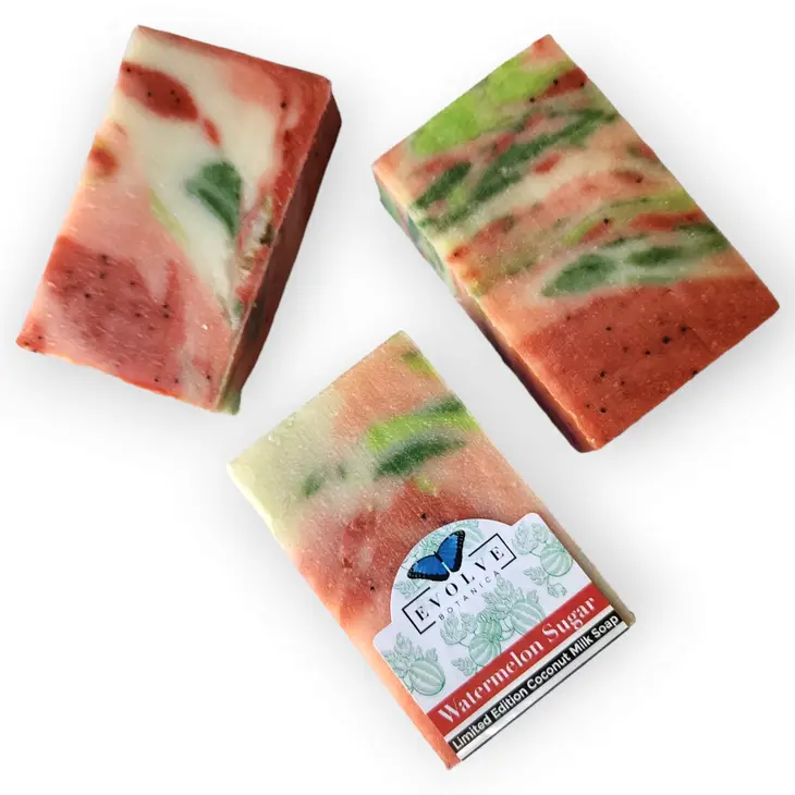 Standard Soap - Watermelon Sugar (Limited Edition) - Evolve Botanica ~ Blessings Grow Meadows