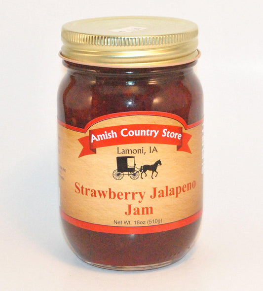 Strawberry Jalapeno Jam 18oz