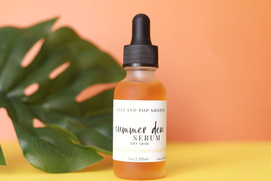 Summer Dew Face Serum- for Dry Skin - Blessings Grow Meadows -