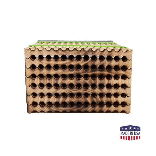 Summer Reusable Wood Trays for Summer Leaf Bees - Blessings Grow Meadows