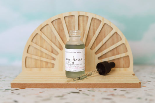 Sun Kissed Face Serum- for After Sun Recovery All Skin Types - Blessings Grow Meadows -