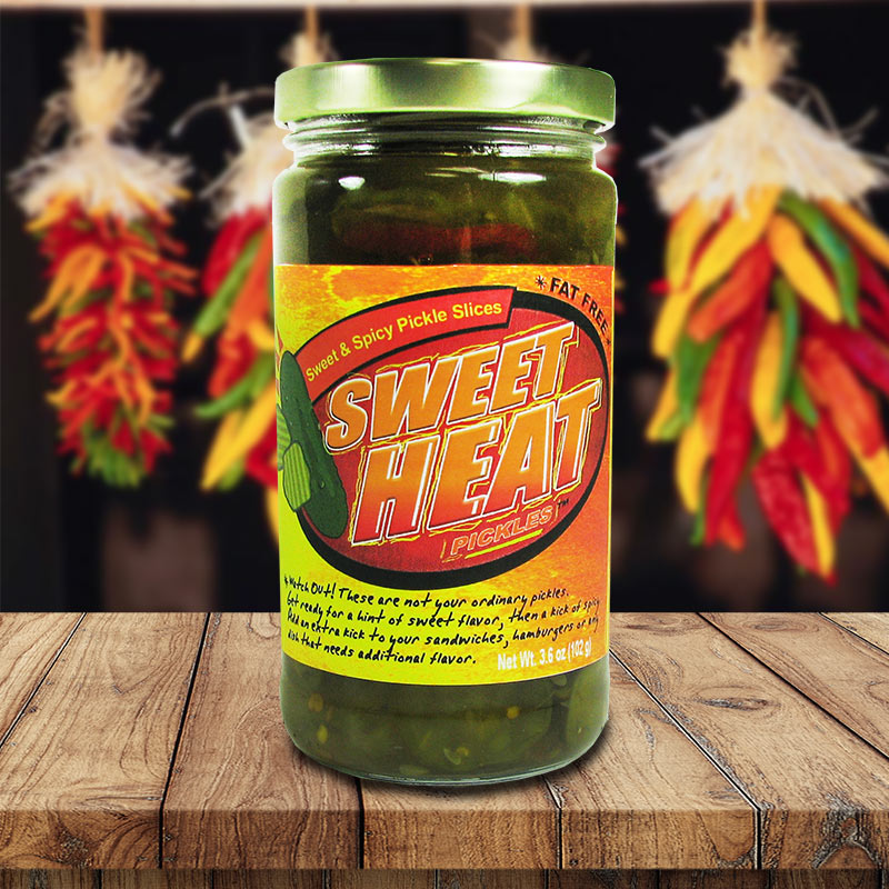 Sweet Heat Pickles | 12 oz | Brenmar - BuyNebraska.com ~ Blessings Grow Meadows