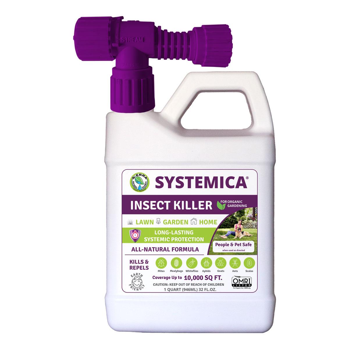 Systemica Insect Killer Hose End Spray (32 oz) - Blessings Grow Meadows