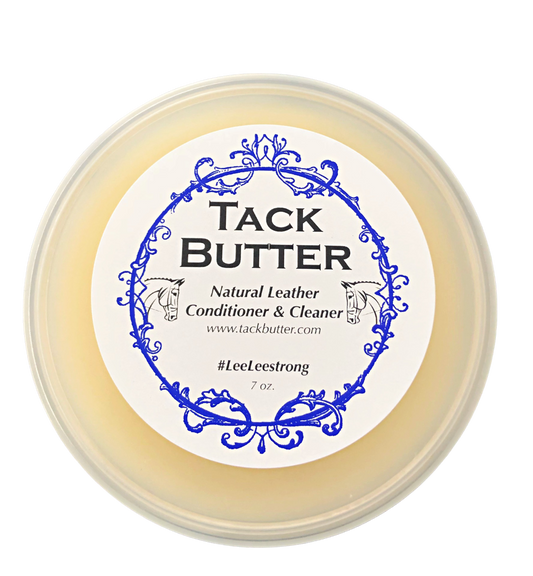 Tack Butter Lavender & Eucalyptus Natural Leather Conditioner & Cleaner 7 oz - Blessings Grow Meadows