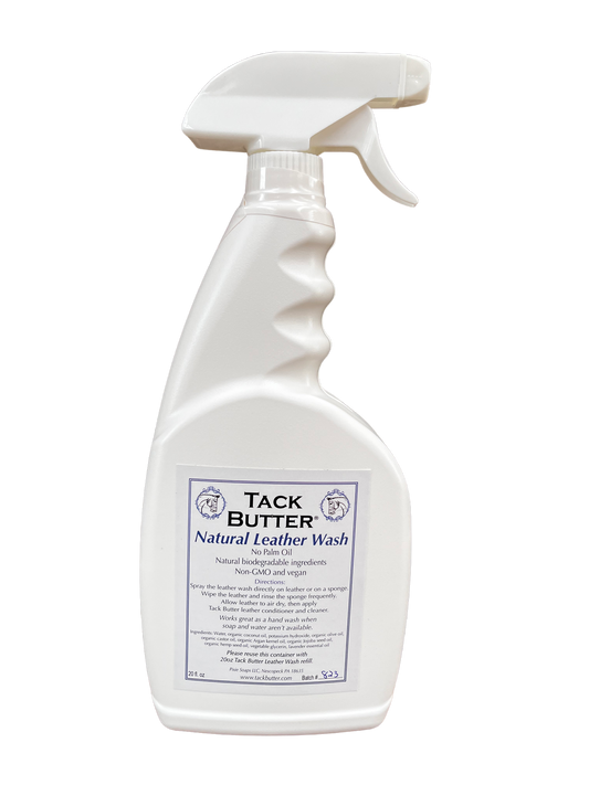 Tack Butter Natural Leather Wash - Blessings Grow Meadows -