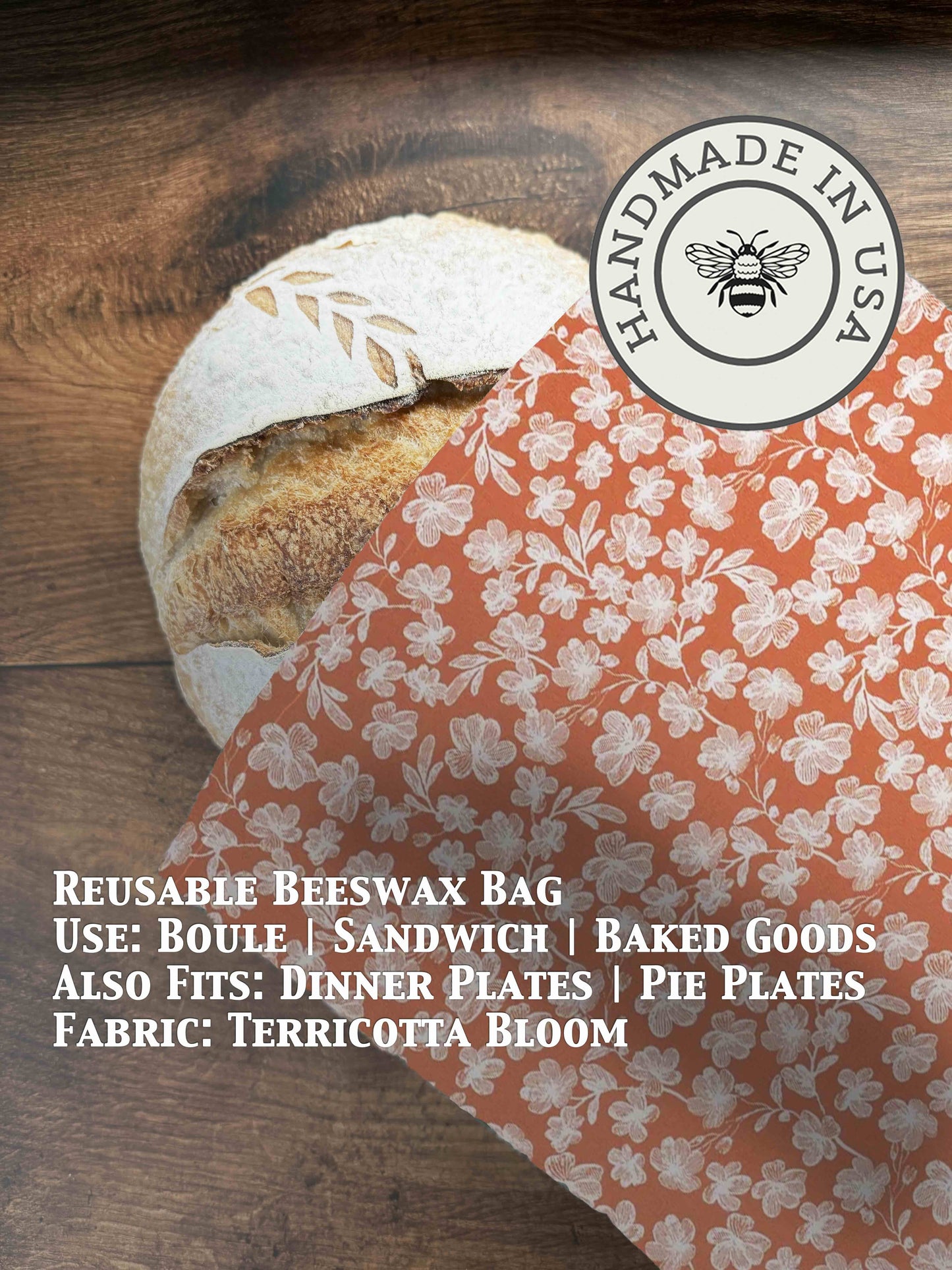 Bread Bag | Beeswaxed - Five Oaks Farm ~ Blessings Grow Meadows