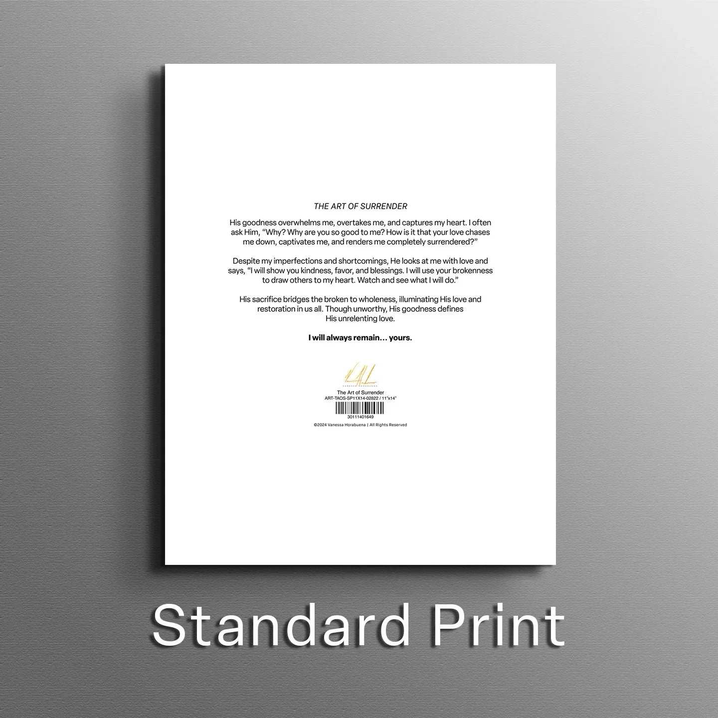 The Art of Surrender