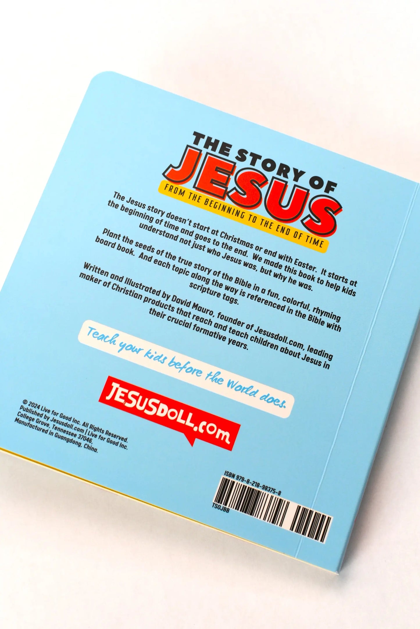 The Story of Jesus Book - Blessings Grow Meadows -