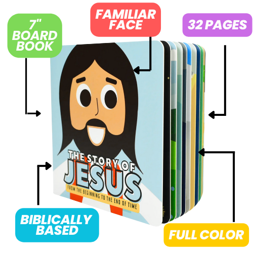 The Story of Jesus Book - Blessings Grow Meadows -