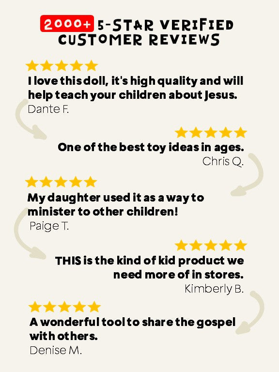 The Talking Jesus Doll - Blessings Grow Meadows -