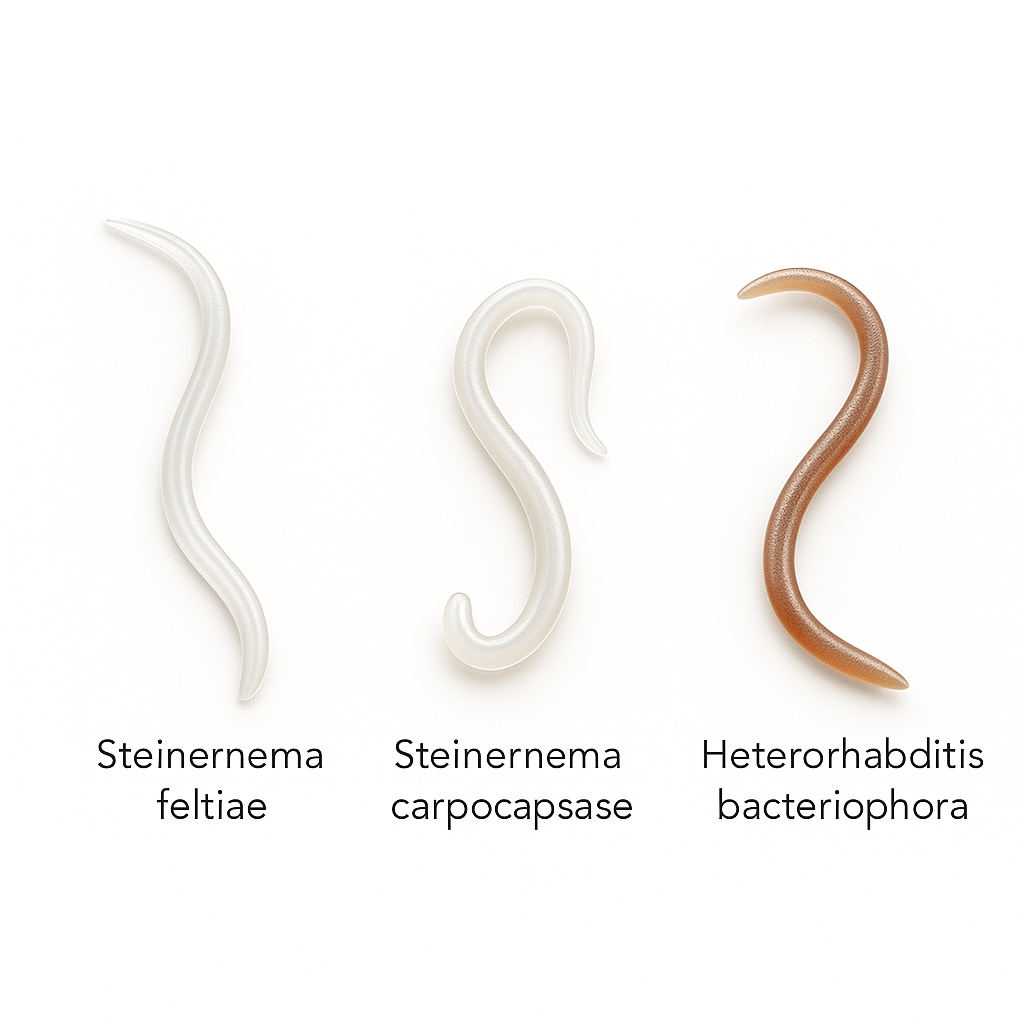 Triple Blend Nematodes for Broad-Spectrum Soil Pest Control - Blessings Grow Meadows -