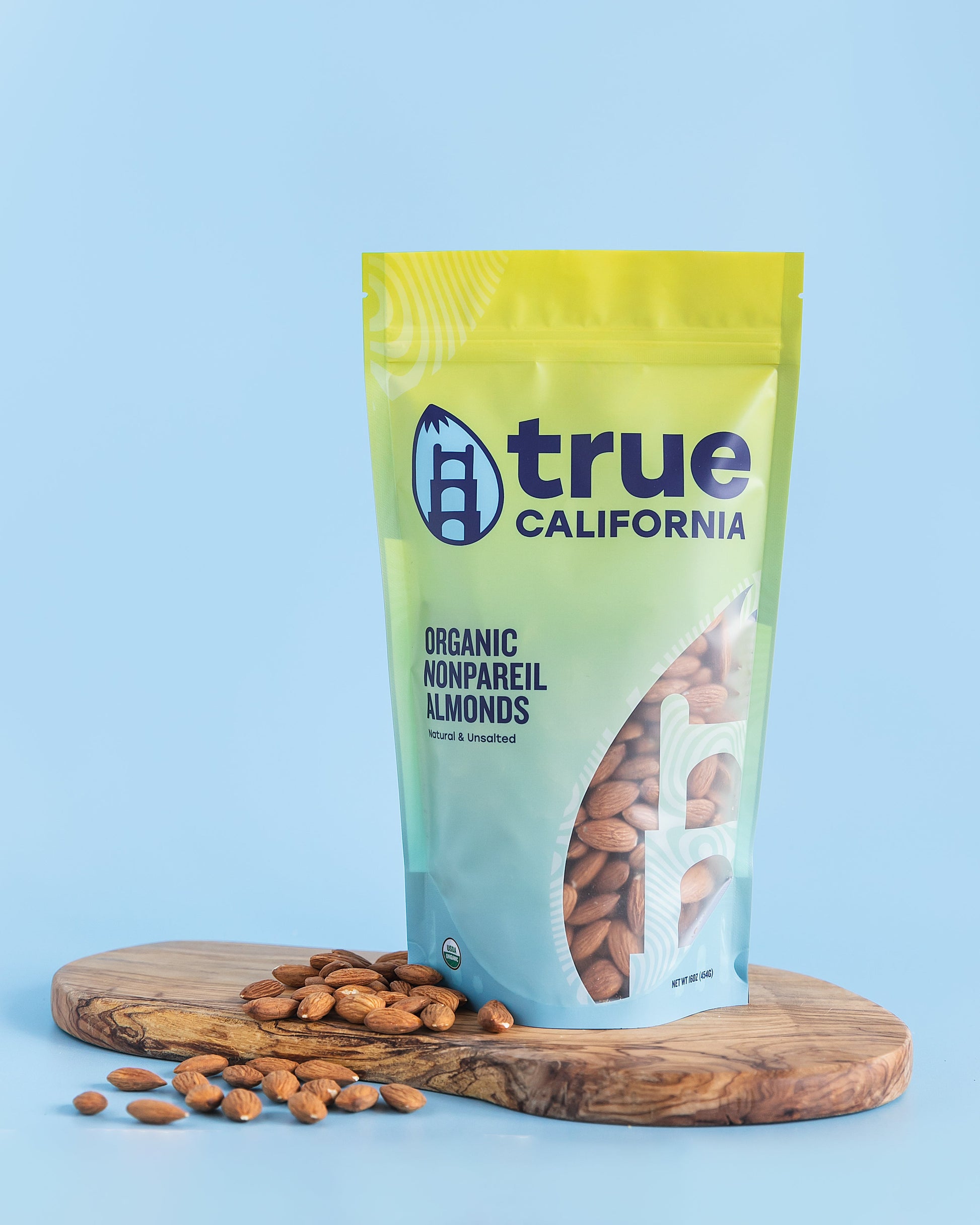 Organic Nonpareil Almonds - Blessings Grow Meadows