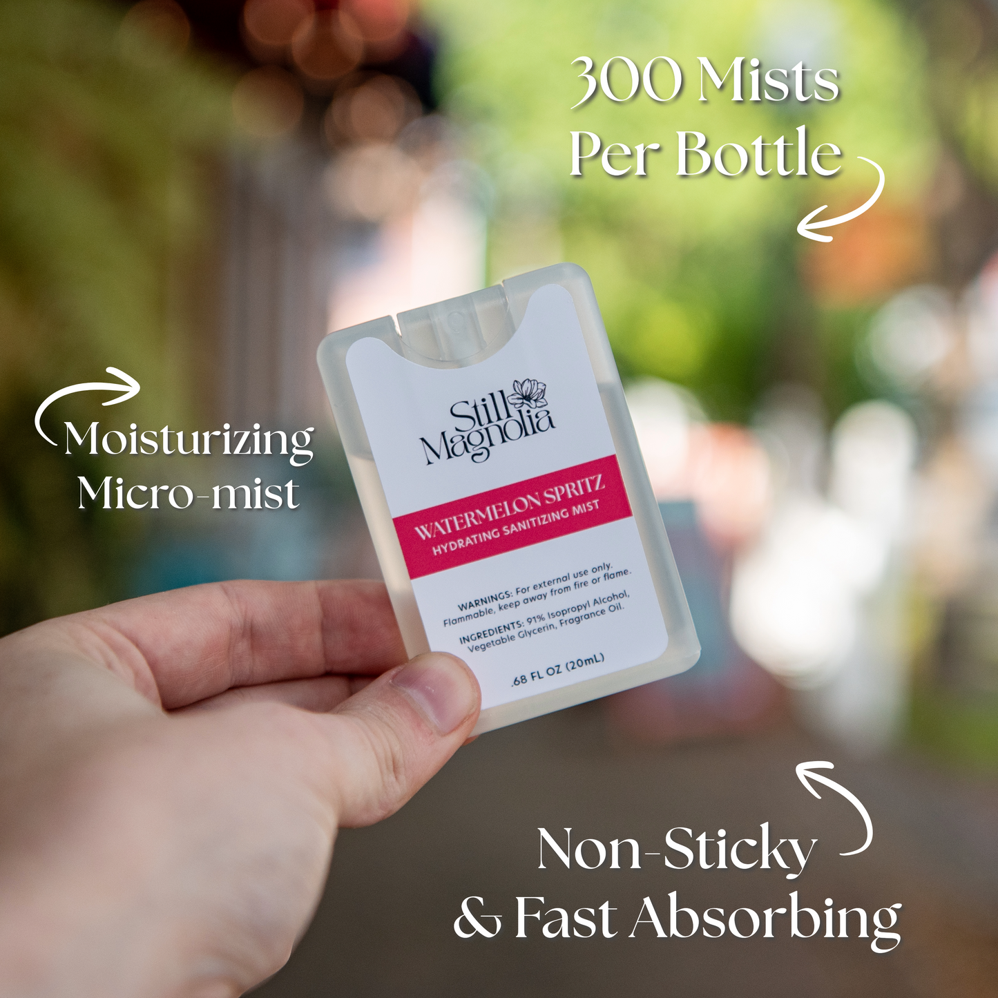 Watermelon Spritz - Hydrating Sanitizing Mist - Blessings Grow Meadows