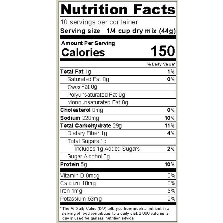 Wanda's Organic Oregano & Basil Pizza Crust Mix | 15 oz | Heartland Gourmet | 1376 - BuyNebraska.com ~ Blessings Grow Meadows