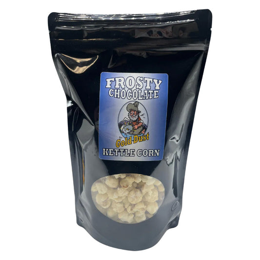 White Chocolate Covered Kettle Corn | 6 oz | Gluten Free & Non-GMO | Gold Dust Kettle Corn - BuyNebraska.com ~ Blessings Grow Meadows