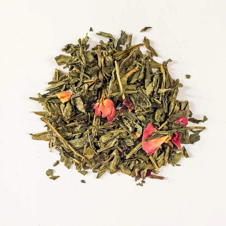Sweet Pomegranate Tea | Sencha Green Tea | 12 Tea Bags | Caffeinated | Tea n More - BuyNebraska.com ~ Blessings Grow Meadows
