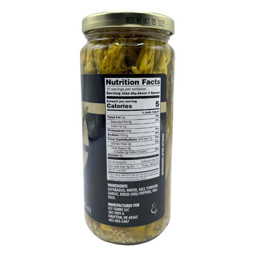 Pickled Asparagus | 16 oz | Ely Farms - BuyNebraska.com ~ Blessings Grow Meadows