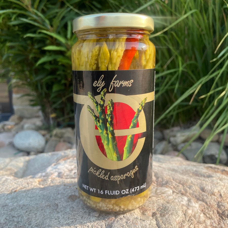 Pickled Asparagus | 16 oz | Ely Farms - BuyNebraska.com ~ Blessings Grow Meadows