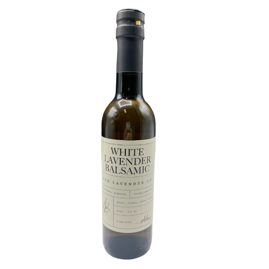 White Lavender Balsamic Vinegar | 12.7 oz | Our Lavender Co - BuyNebraska.com ~ Blessings Grow Meadows