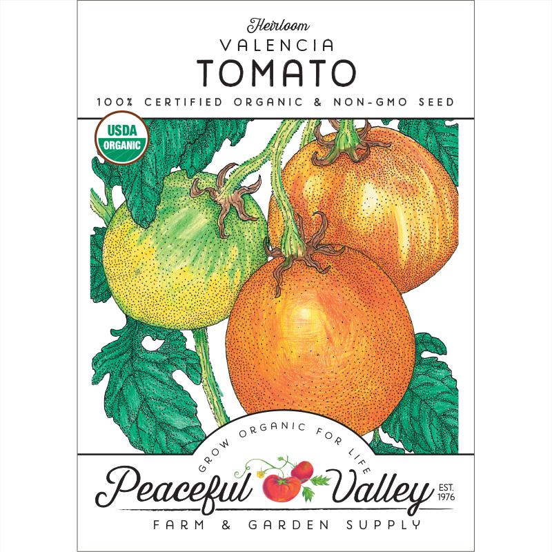 Valencia Tomato Seeds (Organic) - Blessings Grow Meadows