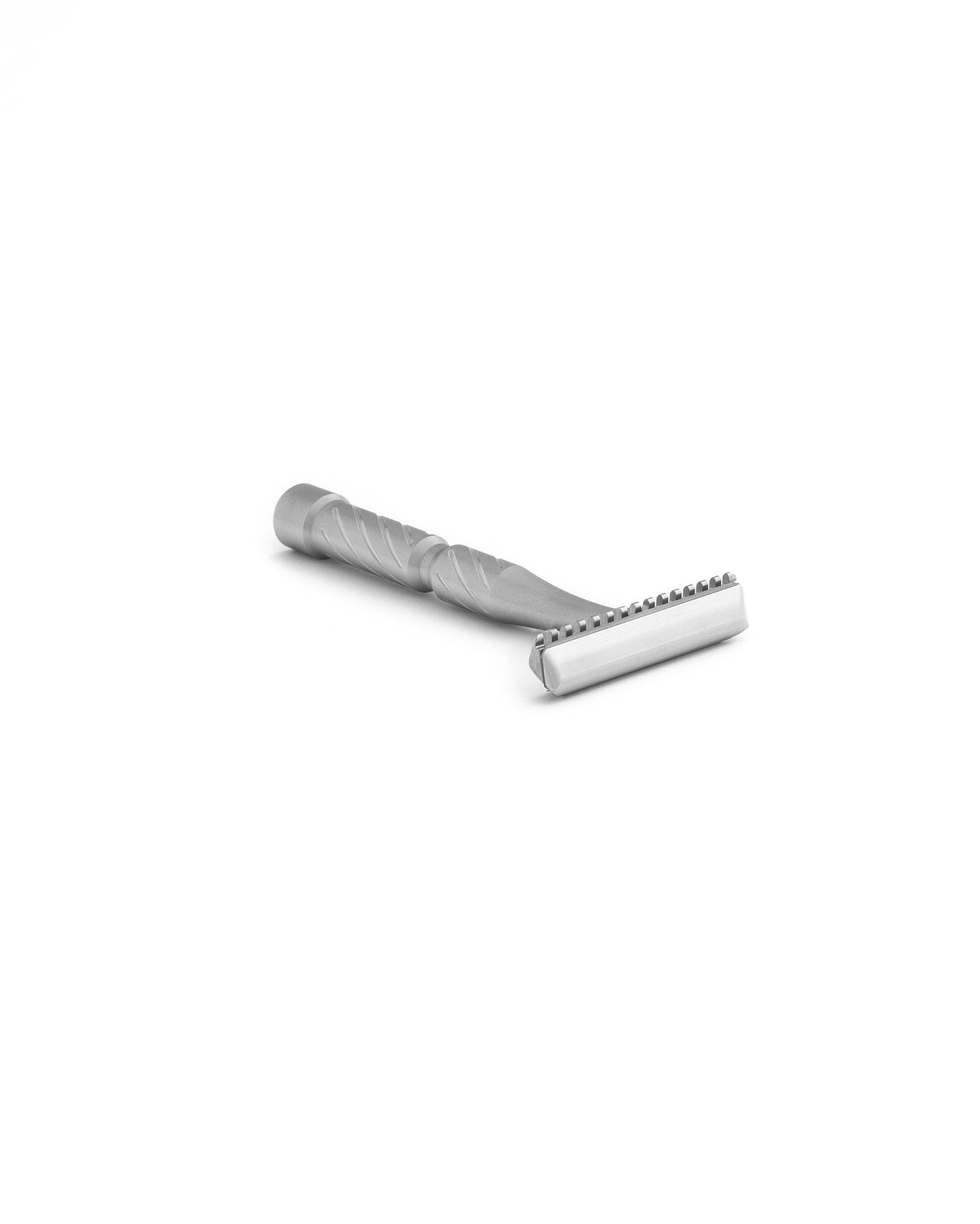 Blackland Razors Vector razor with sleek handle and polished blade, showcasing a modern safety razor design.