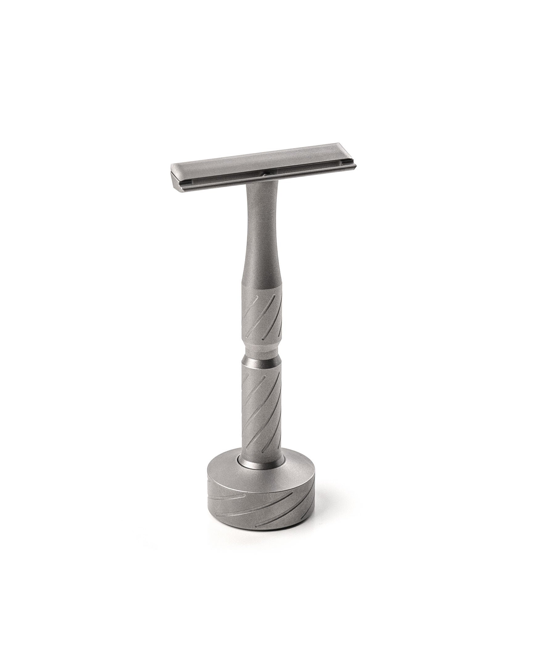 Blackland Razors Vector Titanium razor with a sleek, modern design shown in the image.