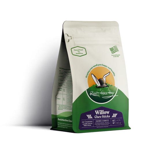 Rabbit Hole Hay All Natural Willow Chew Sticks - Rabbit Hole Hay ~ Blessings Grow Meadows