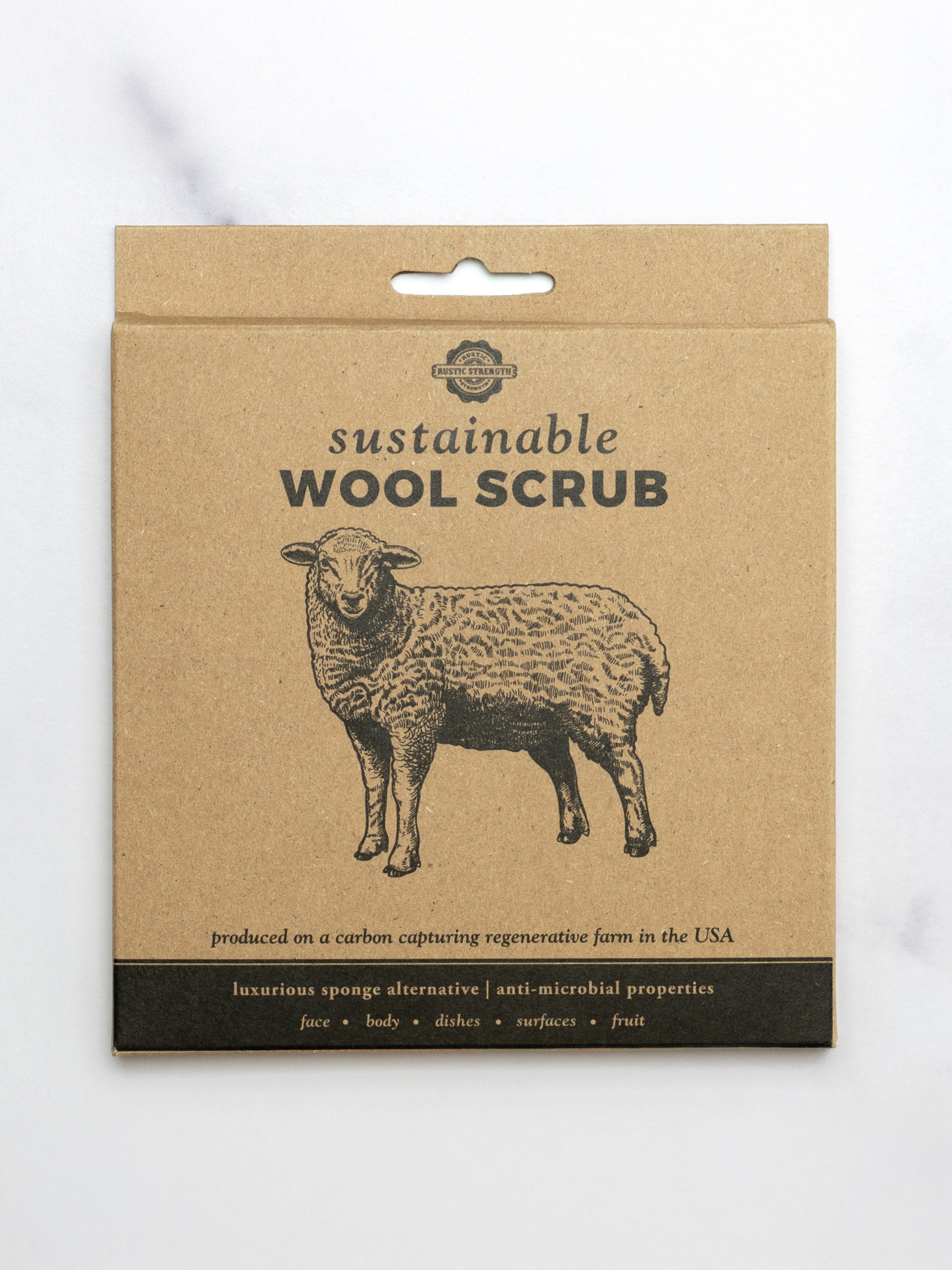 Sustainable Wool Scrub - Blessings Grow Meadows
